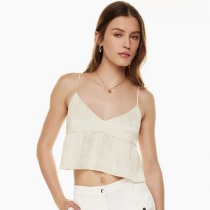 Aritzia Little Moon lover Silk Cami Top